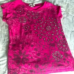 Glitter pink shirt